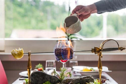 Rindsfilet Flambée